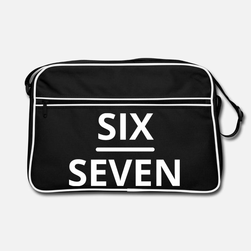 Six Seven Meme Design Retro Bag