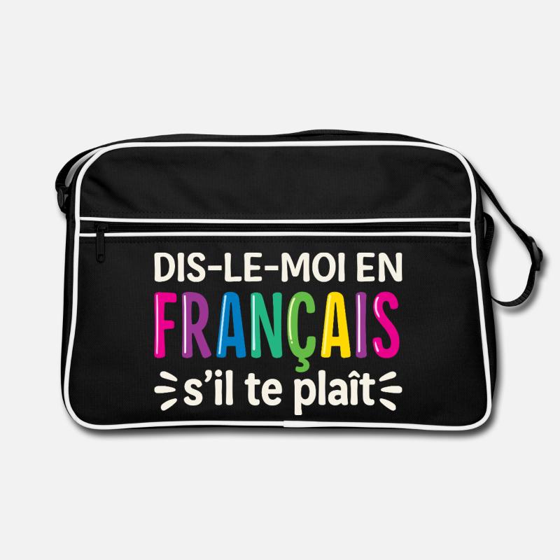 Professeur de français bilingue Sac Retro