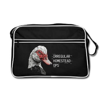 Irregular Homestead Ops - Retro Bag - black/white - Front