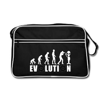 EVOLUTION PHOTOGRAPHY Photo Alien Camera Gift - Sac Retro - noir/blanc - Devant
