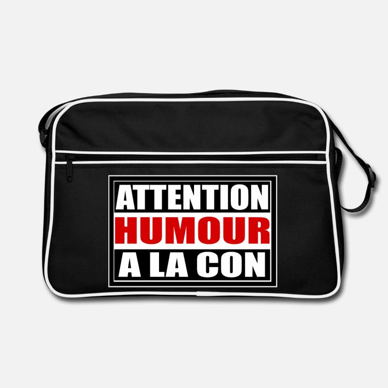 Humour a la con Sac Retro