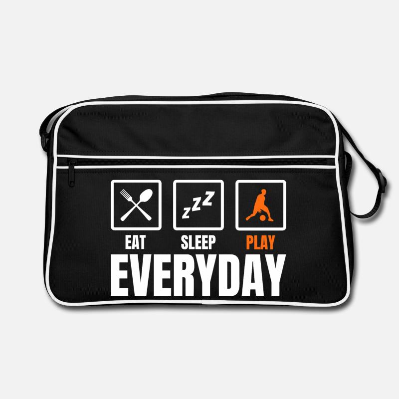 Basketball player routine Retro Bag