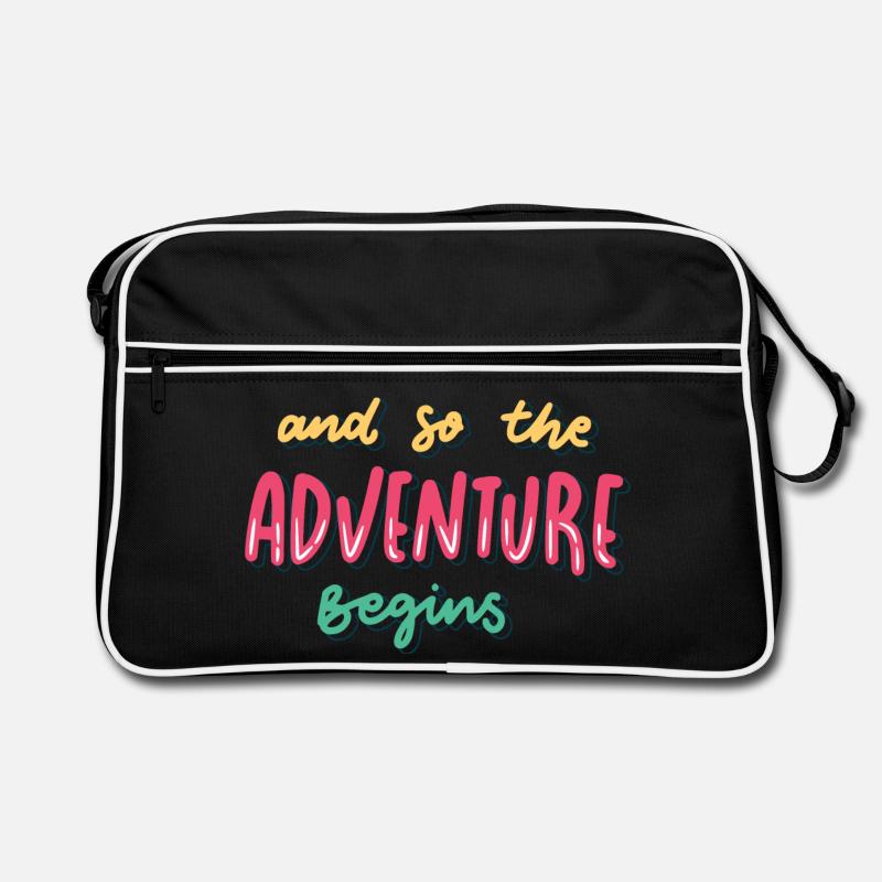 C’est parti pour que l’aventure commence Sac Retro