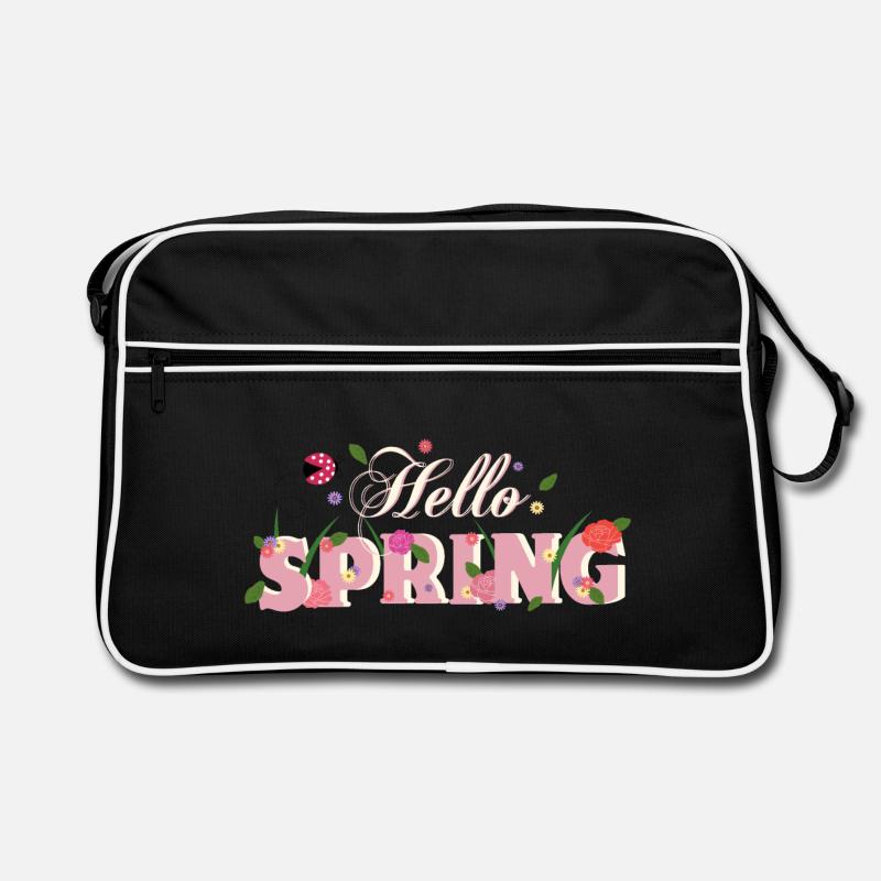 hello spring Retro Bag