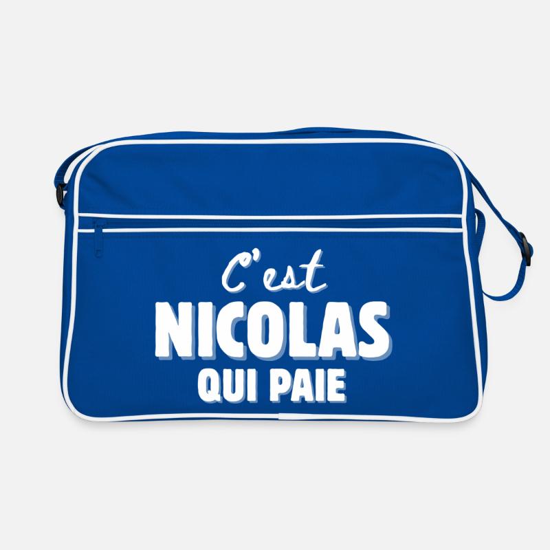Nicholas. First name Nicolas Retro Bag