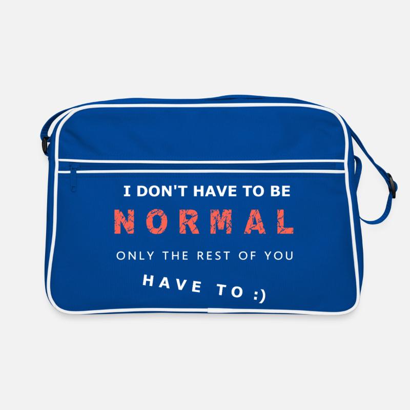 Expressive Courage Phrase Description Retro Bag