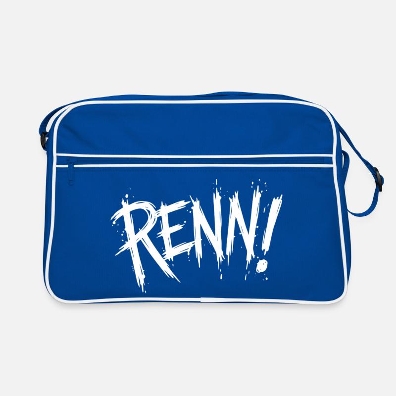 Run! (Running, running, jogging, runner) Retro Bag