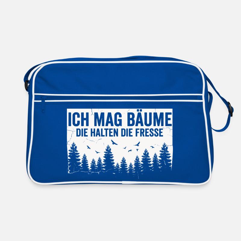 Déclaration drôle de Tree Forest Rest Sac Retro