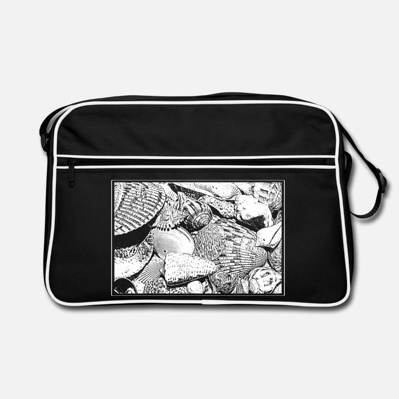 Muscheln Retro Tasche