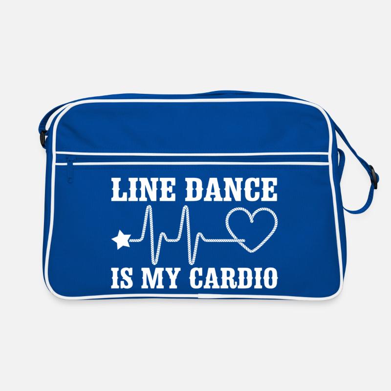 Line Dance Cardio Statement Retro Tasche