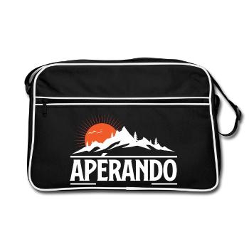 Sun Mountain Adventure - Retro Bag - black/white - Front