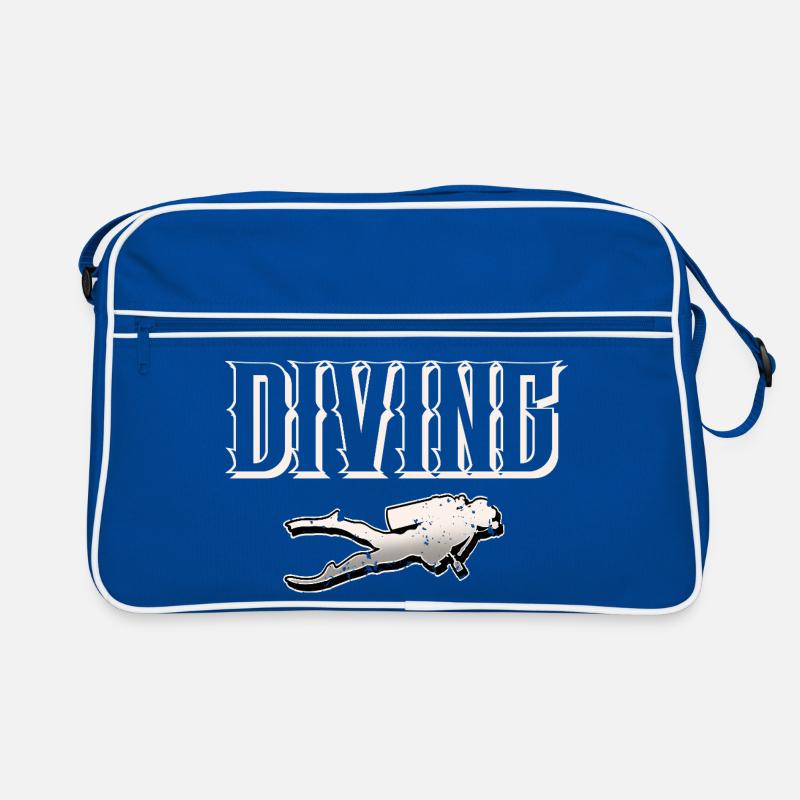 Diving divers Retro Bag