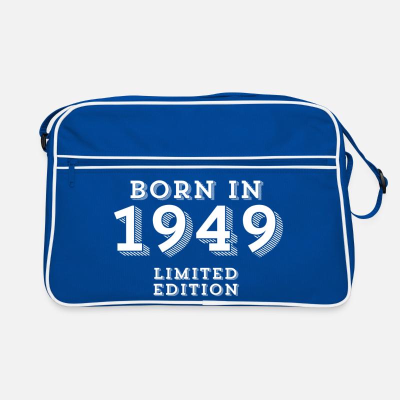 1949, année de naissance, 75 ans Sac Retro