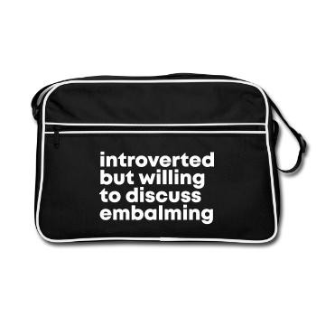 Embalmer Embalmer Embalmer - Retro Bag - black/white - Front