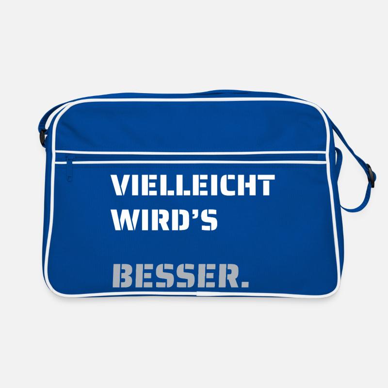 Maybe it will get better. (dark) Retro Bag