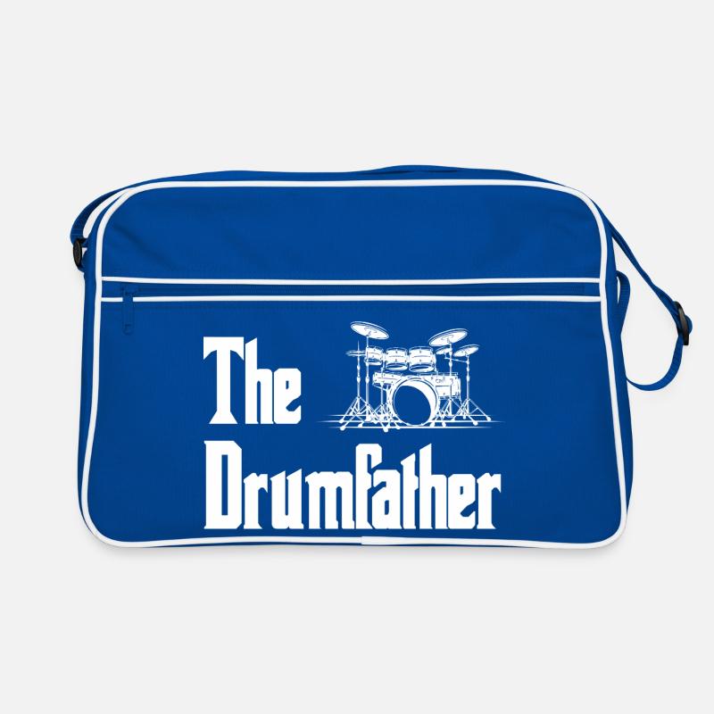 The Drummacher Drum Silhouette Retro Bag