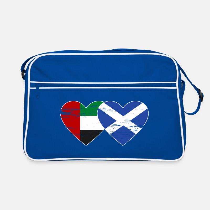 Émirats arabes unis Drapeau de l’Écosse Sac Retro