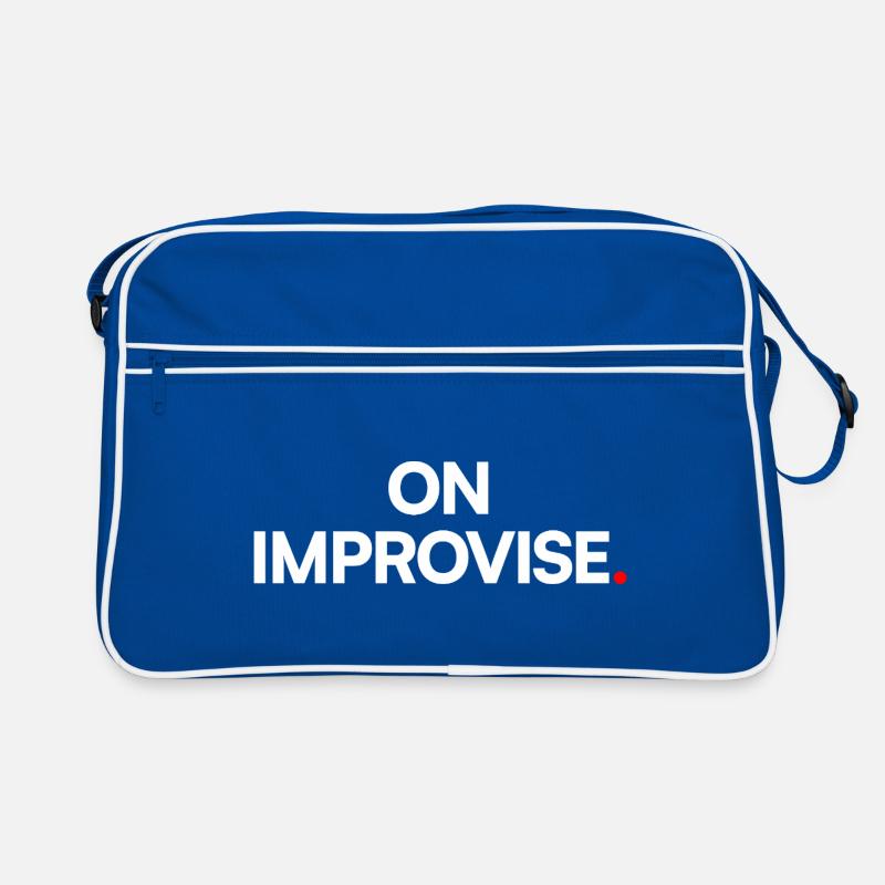 Wir improvisieren Retro Tasche