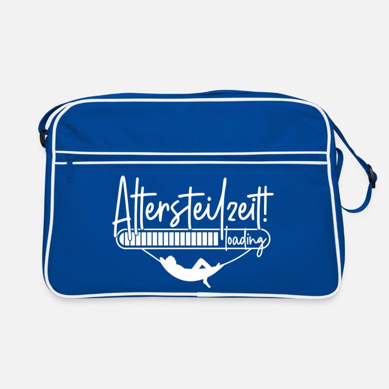 Altersteilzeit loading Ladebalken Hängematte ATZ Retro Tasche