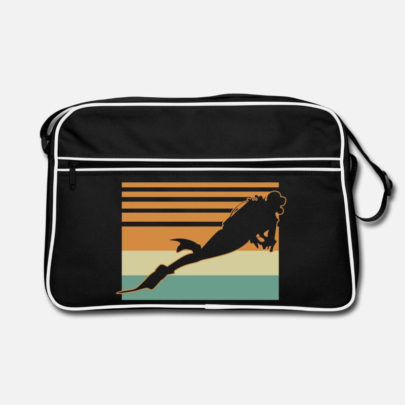 Diver Flag Retro Tasche