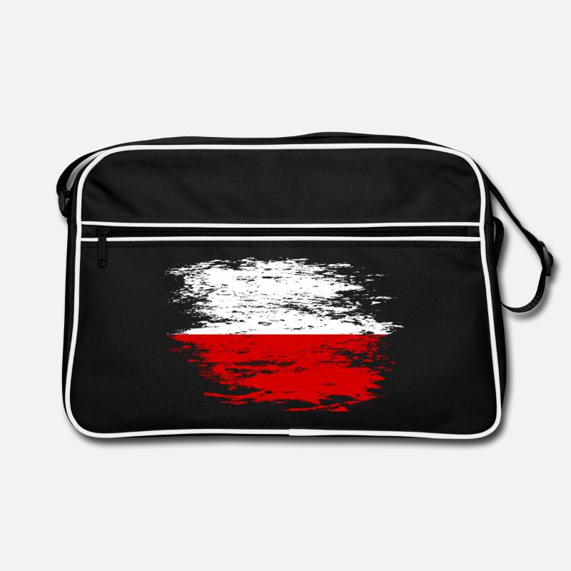 Drapeau polonais utilisé Sac Retro