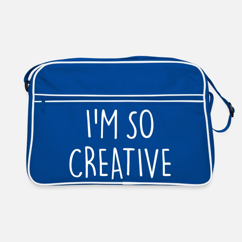 I'M SO CREATIVE Retro Tasche