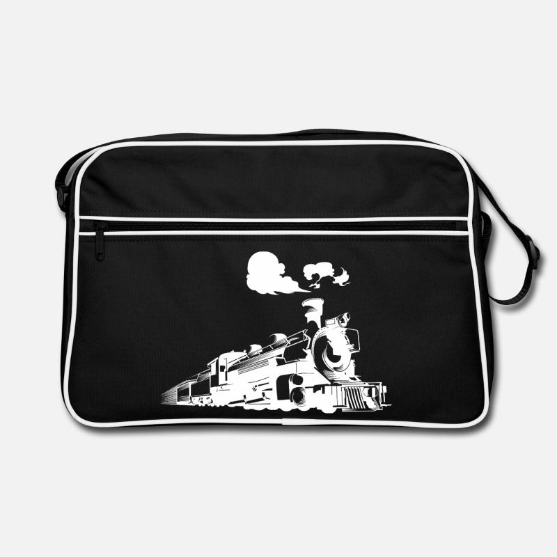 Dampflokomotive Retro Tasche