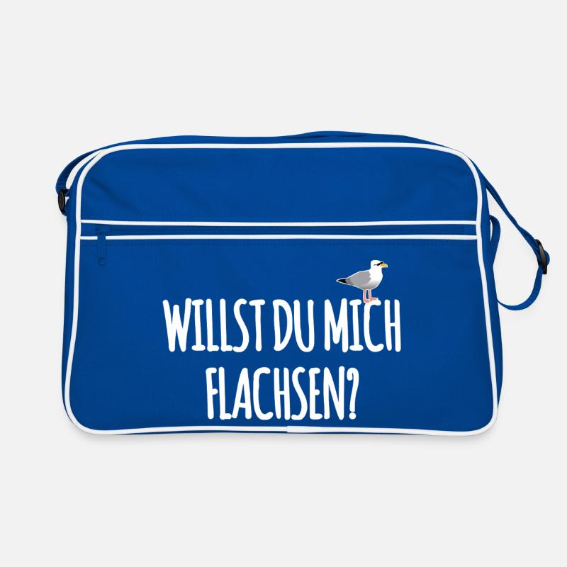 Hamburg Saying Retro Bag