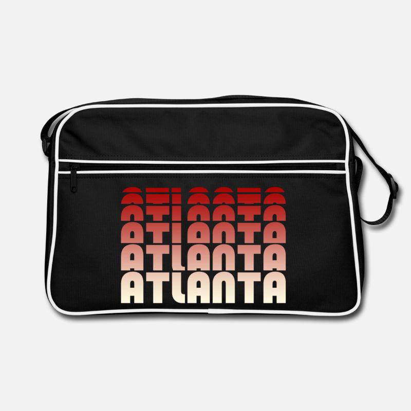 Atlanta Gradient Muster Retro Tasche