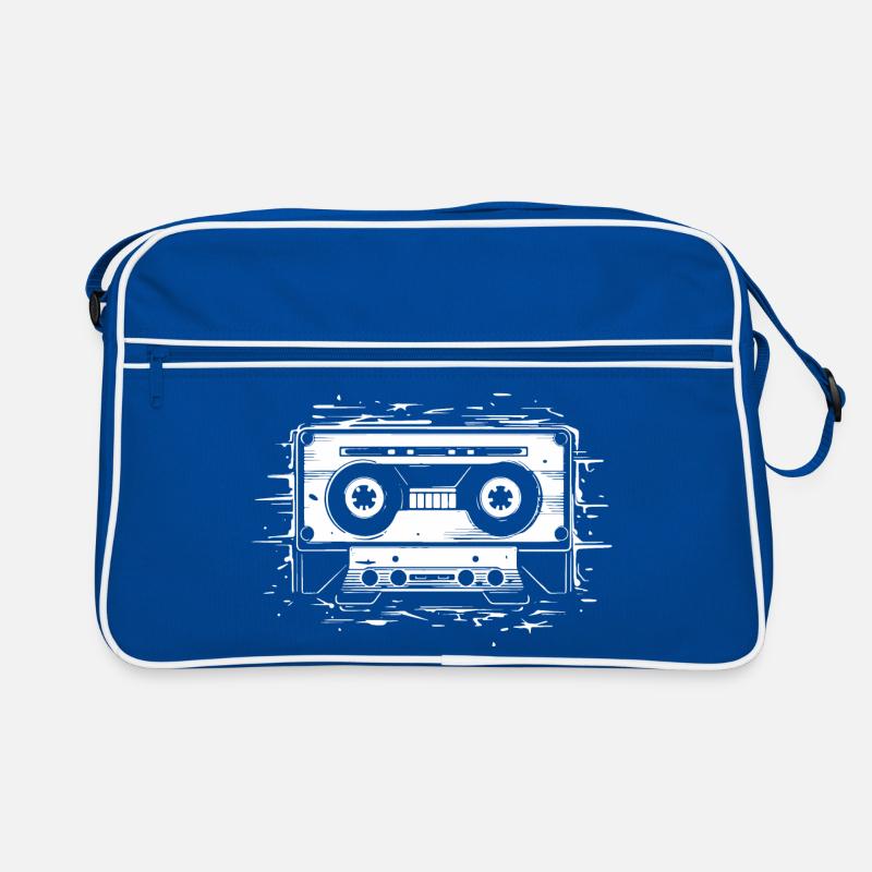 Compact Cassette Retro Bag