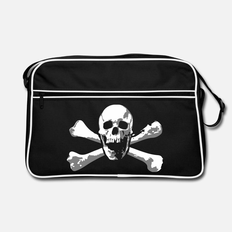 Skull & Bones Retro Tasche