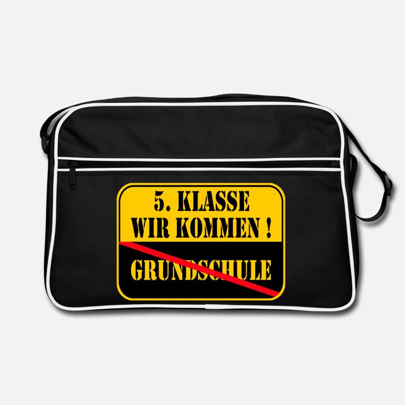 5. Klasse Retro Tasche