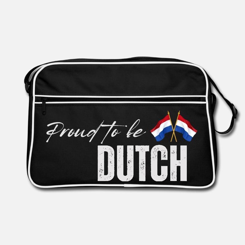 I love the Netherlands, Dutch pride Retro Bag
