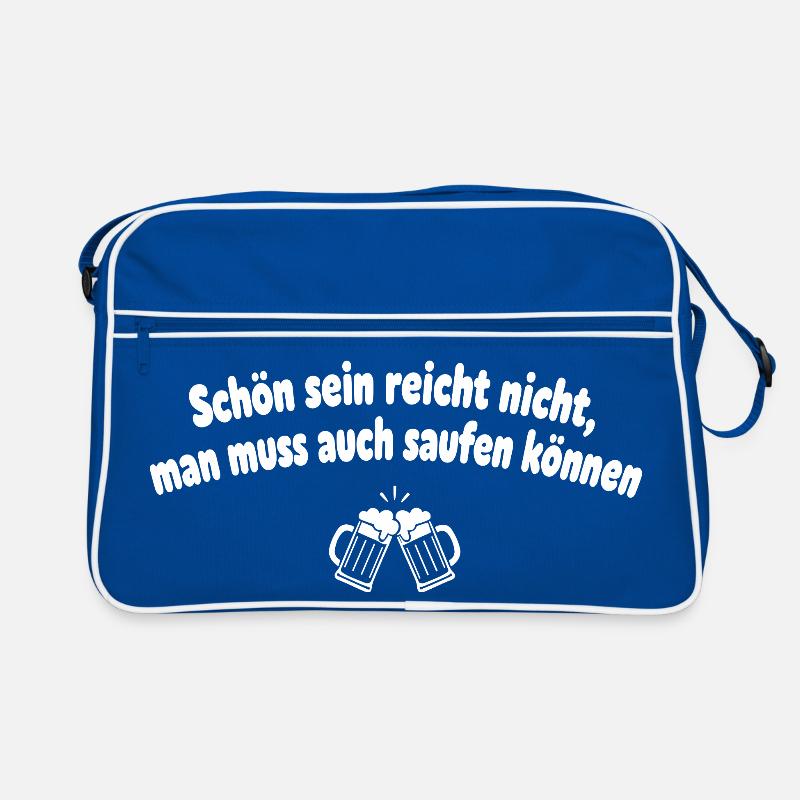 Prost Können statt Aussehen Retro Tasche