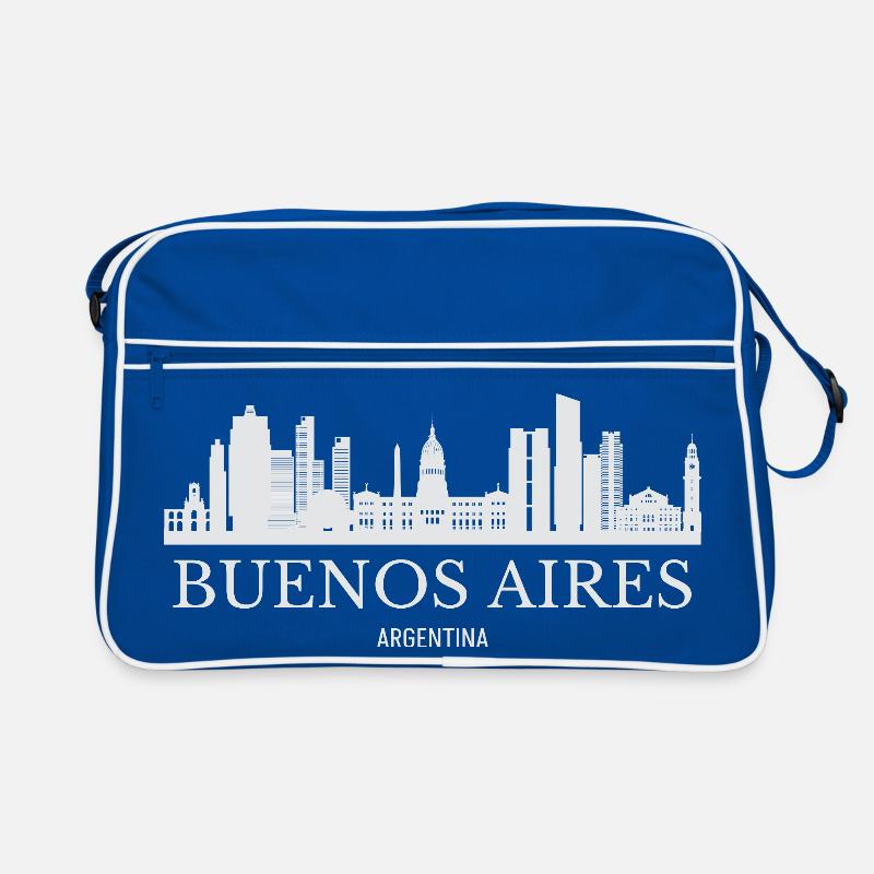 Buenos Aires Skyline, Buenos Aires Argentine Sac Retro