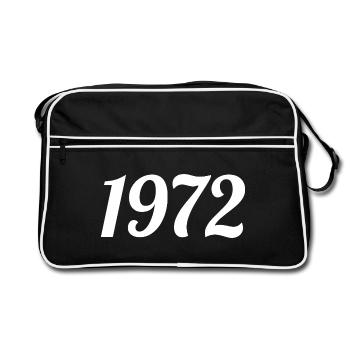 1972 - Sac Retro - noir/blanc - Devant