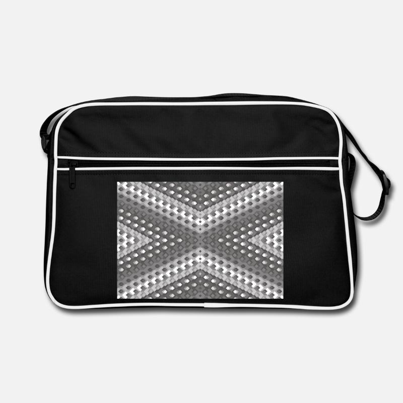 Gray gradient rotated Retro Bag