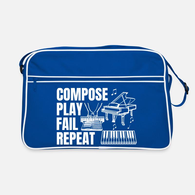 Composing Play Fail Repeat Retro Bag