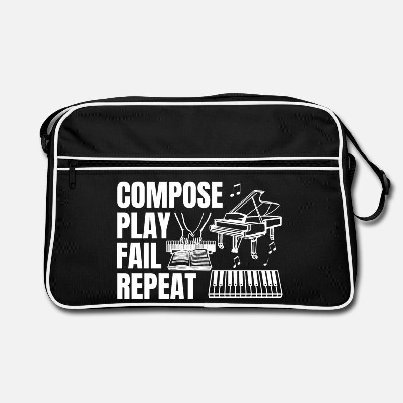 Composing Play Fail Repeat Retro Bag