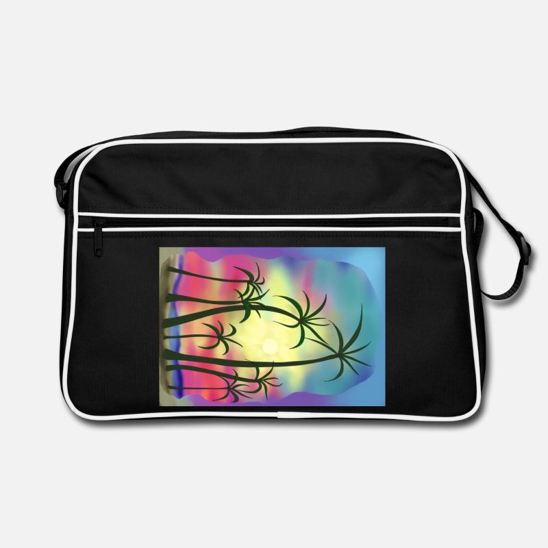 Palm trees Retro Bag