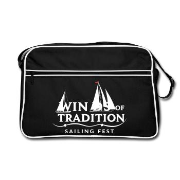 Sail Fest - Sac Retro - noir/blanc - Devant
