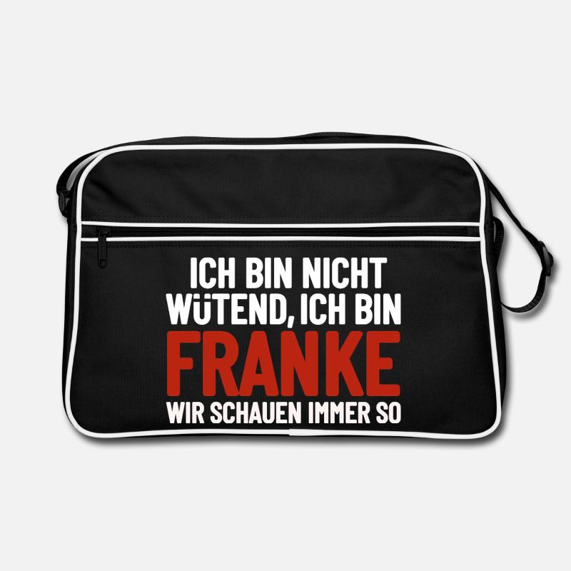 I'm not angry - I'm Franconian Retro Bag