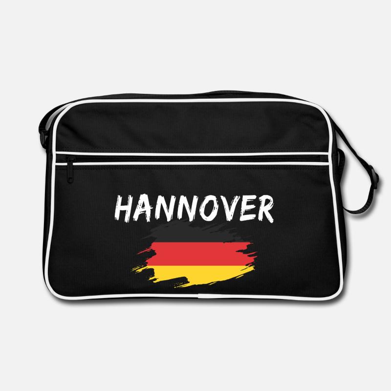 Hanover Germany Flag Retro Bag