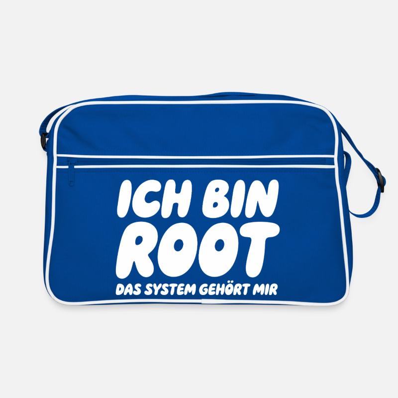 Je suis Root – Le système m’appartient Sac Retro
