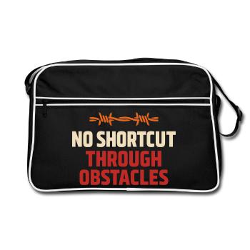 Obstacle Course Racer Obstacle Course Ocr - Retro Bag - black/white - Front
