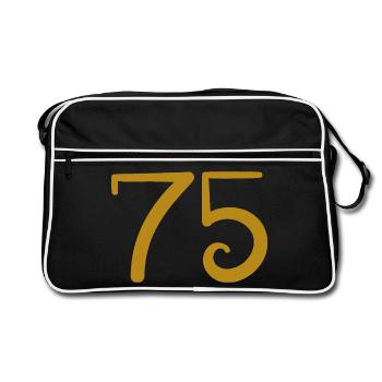 75 - Sac Retro - noir/blanc - Devant