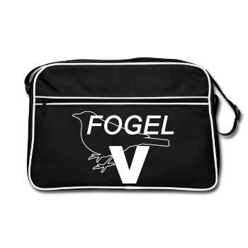 Fogel V - Retro Bag - black/white - Front