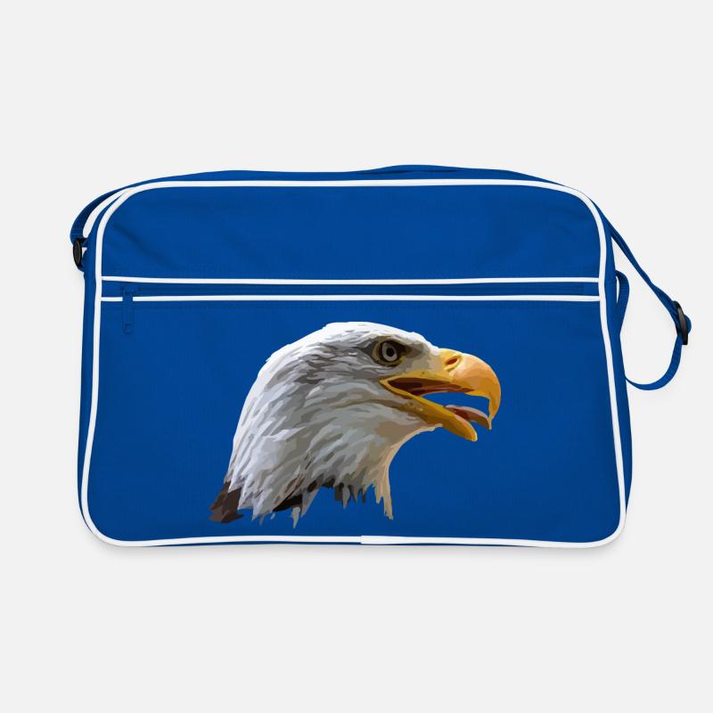 bald eagle Retro Bag