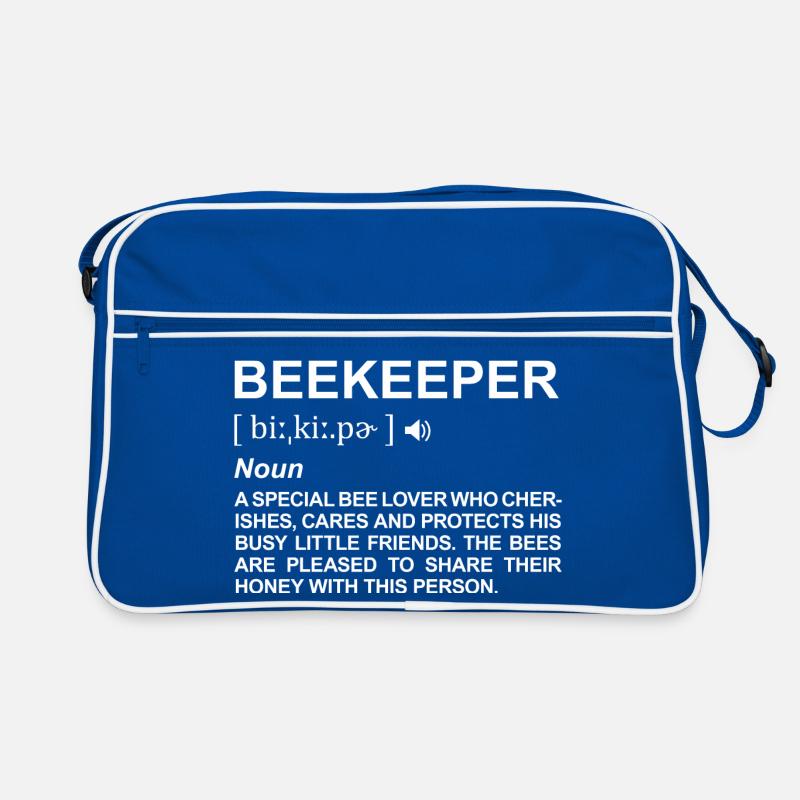 Imker Bedeutung Retro Tasche
