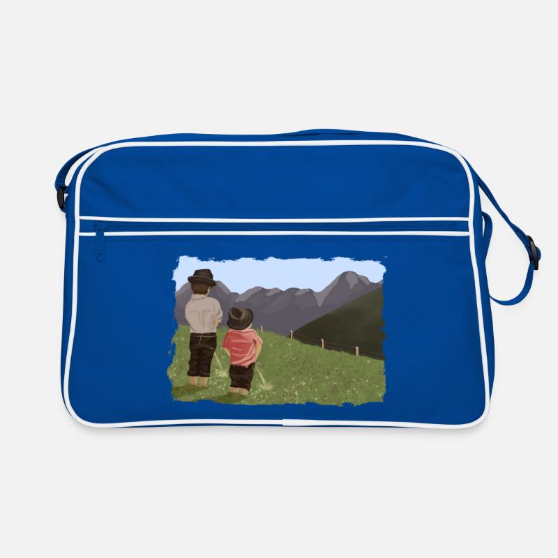 Biesler mit Aussicht Retro Tasche